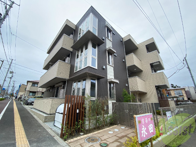 建物外観　仙台市若林区連坊２丁目「カラーズガーデン連坊」