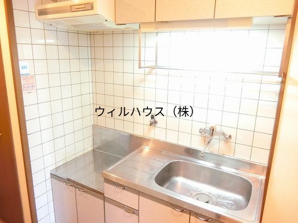 キッチン　ガスコンロ設置可！