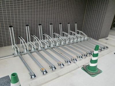 駐車場　駐輪場です。