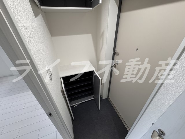 玄関　落ち着いた玄関です