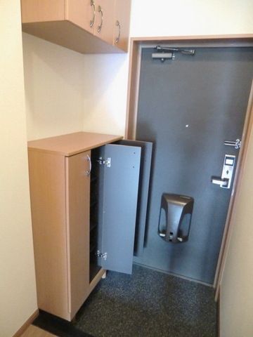 玄関　カードキータイプの玄関