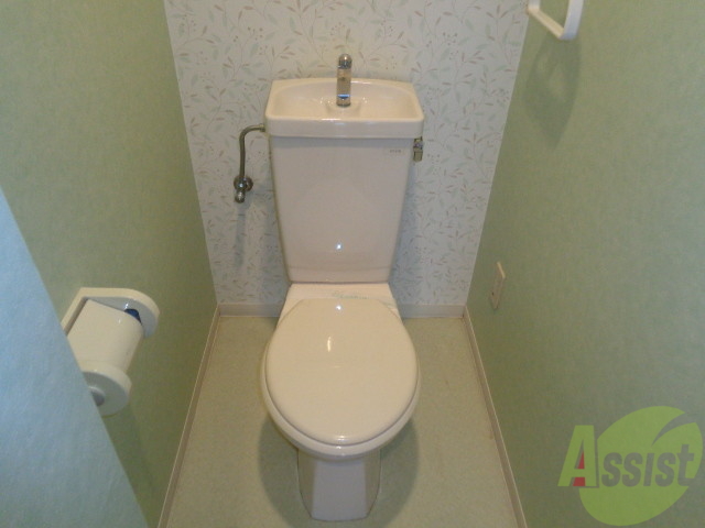 トイレ　清潔感のあるトイレです。