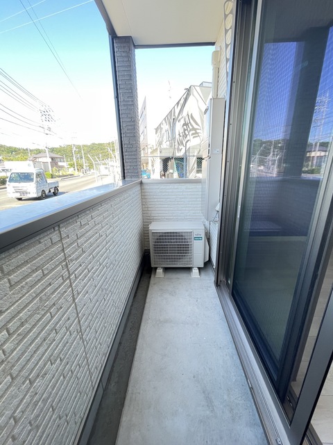 バルコニー　別部屋参考写真です
