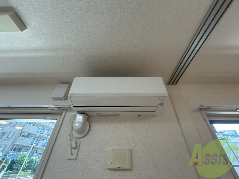 その他設備　エアコンが備わっているので暑い日でも快適に過ごせます。
