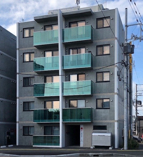 建物外観　都市ガス＆Wi-Fi無料の築浅デザイナーズマンション♪