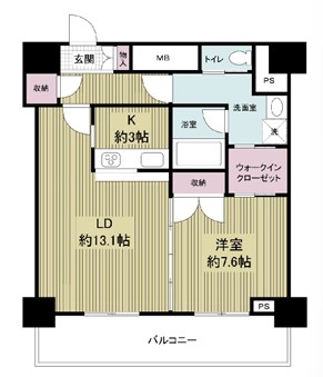 ベルファース尼崎の間取り写真