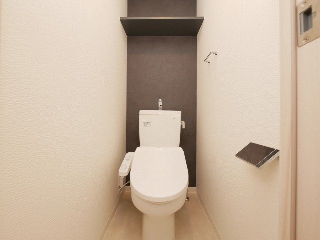 トイレ　ゆったりとした空間のトイレです