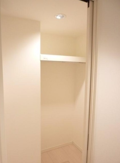 収納　ウォークインクローゼット完備。