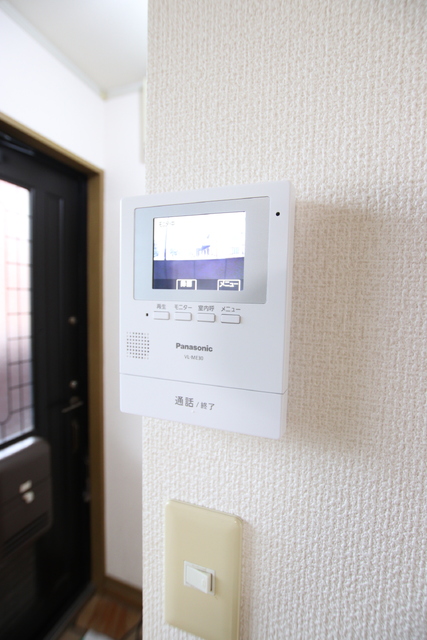 セキュリティ　ＴＶモニター付きで来客時も安心♪