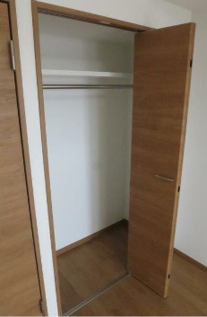 収納　クローゼット完備。