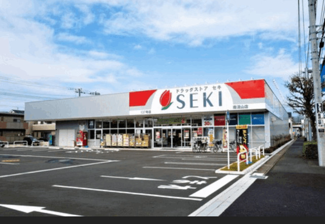 ドラックストア　ドラッグストアセキ太田窪店（ドラッグストア）まで878m