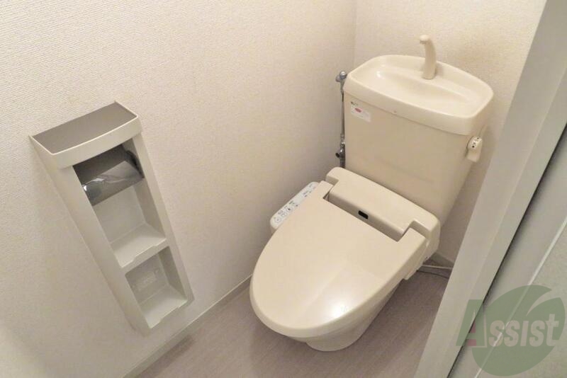 トイレ　トイレにはウォッシュレットが備わっております。
