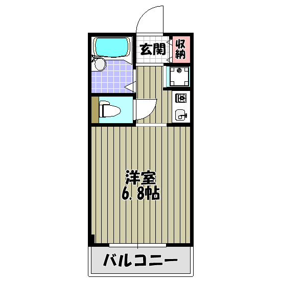 MATSUKAZEの間取り写真
