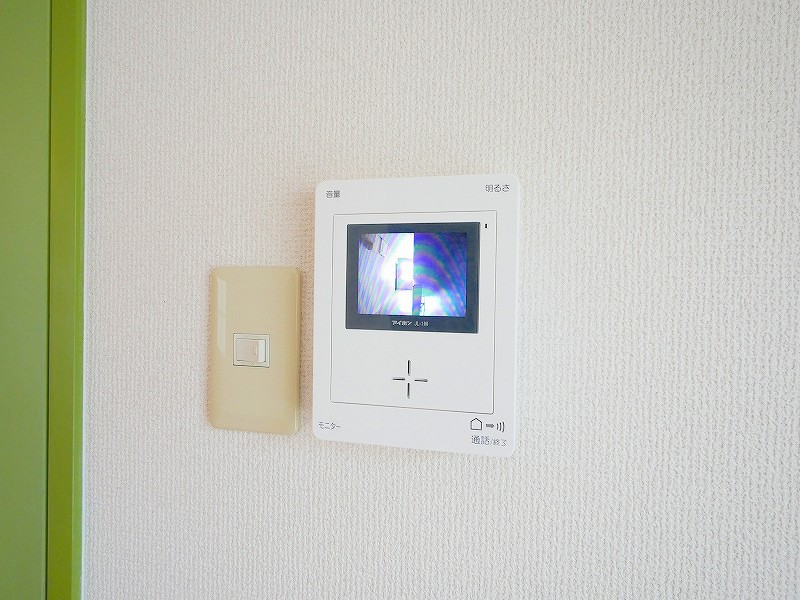 セキュリティ　セキュリティ対策にモニターホン♪