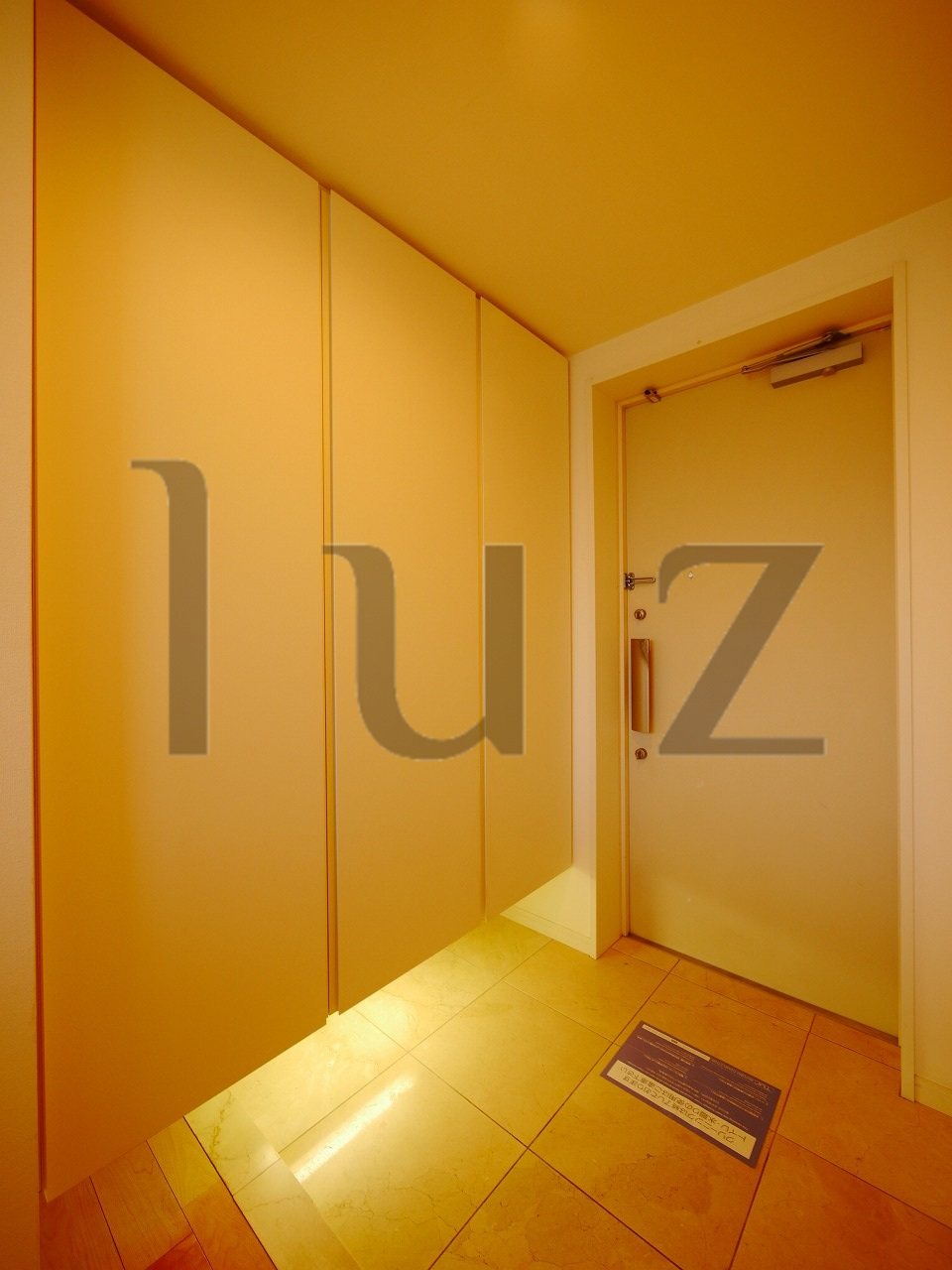 玄関　玄関から見たお部屋です。