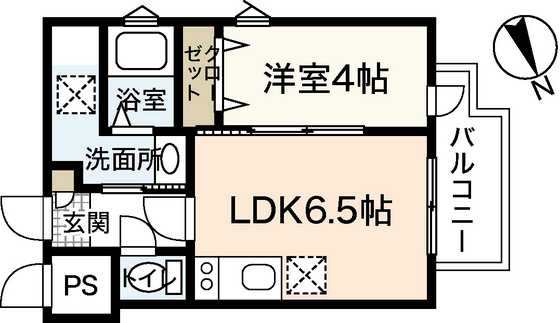KatayamaBLDG25の間取り写真