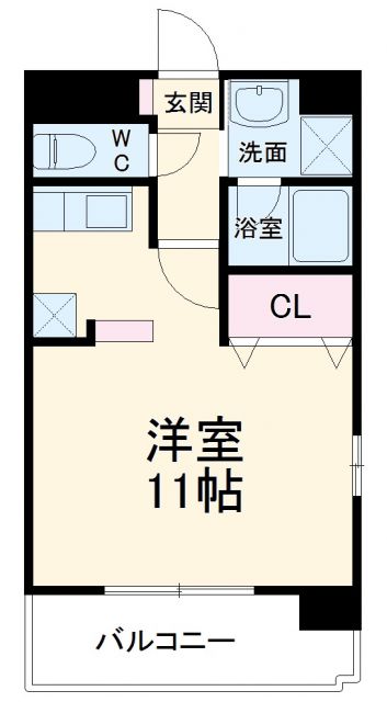 地下鉄鶴舞線 上小田井駅 徒歩4分 5階建 築17年の間取り写真