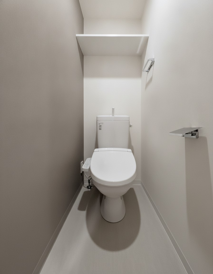 Alivisドーム前のトイレ写真