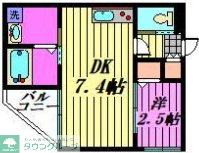 Mark Duo三郷中央の間取り写真