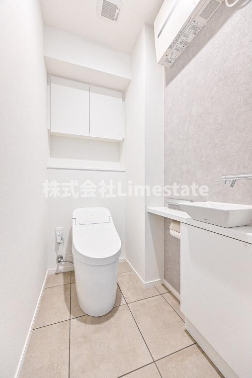 HARUMI FLAG SUN VILLAGE D棟のトイレ写真