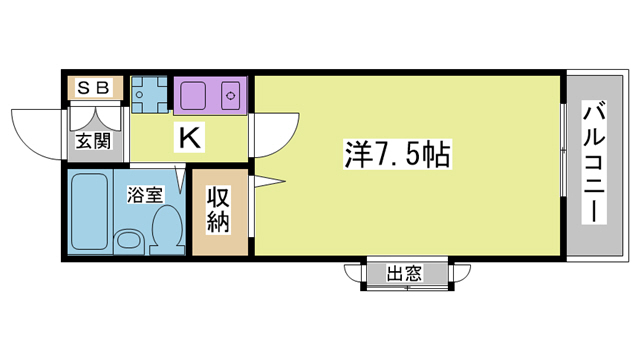 キャンパスヒルズ鈴蘭台の間取り写真