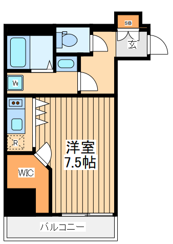 グロースメゾン新横浜の間取り写真