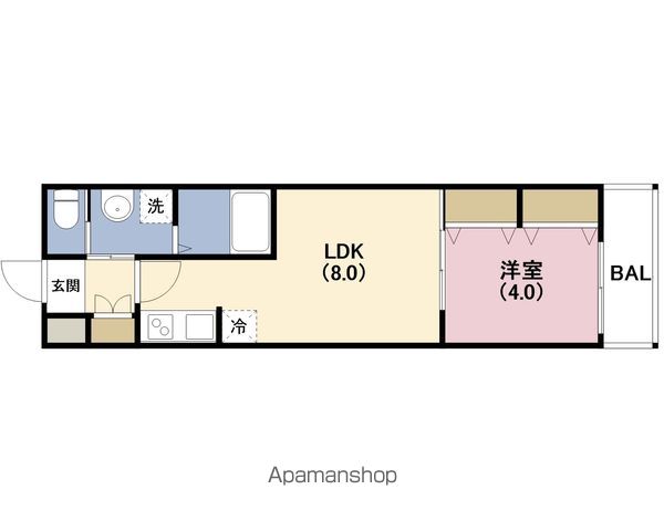 H-maison御幣島Iの間取り写真