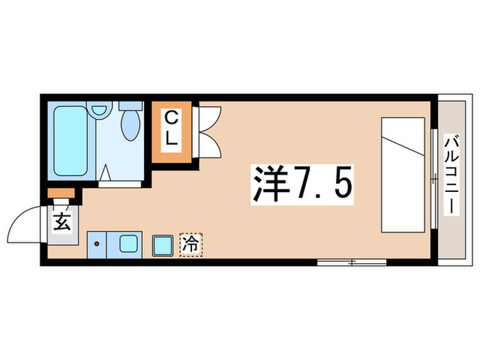 マンションソーキIIの間取り写真