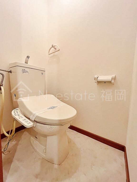 地下鉄空港線 姪浜駅 徒歩25分 2階建 築24年のトイレ写真