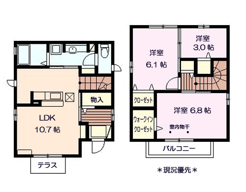 パルテールの間取り写真