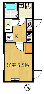 クロワッサン西小岩の間取り