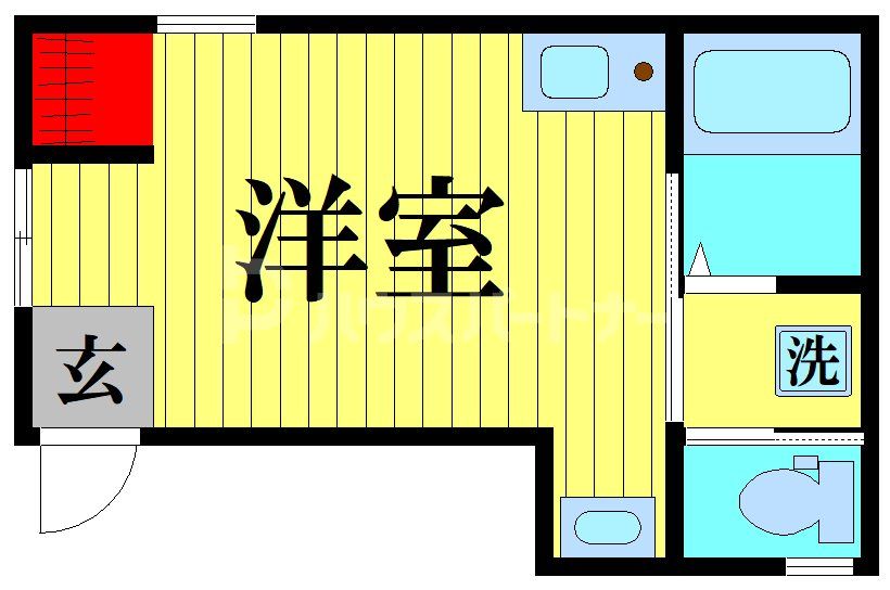 TATEISHIリーフグリーンの間取り