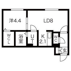 Quadrifoglioの間取り