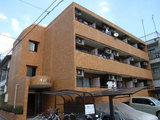 広島市西区打越町のマンションの建物外観
