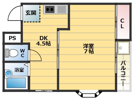 ガーデンパレス茨木の間取り