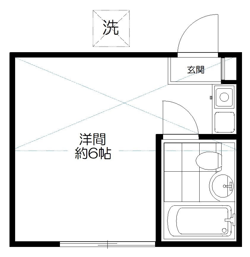 ペアパレス経堂の間取り