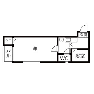 シャトー黄金の間取り