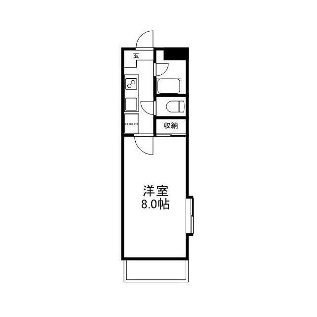 安城市桜井町のマンションの間取り