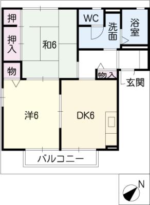 ディアス富士見台Ｃ棟の間取り