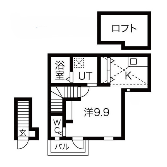 あんしん+住道矢田08-1081の間取り