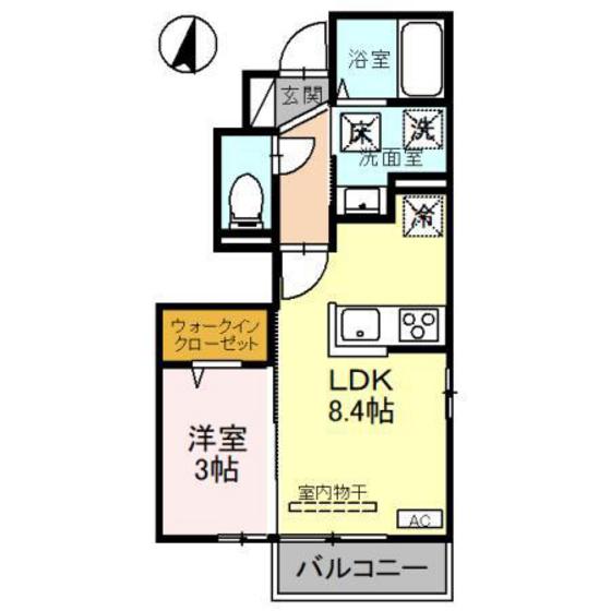 エルミタージュIIの間取り