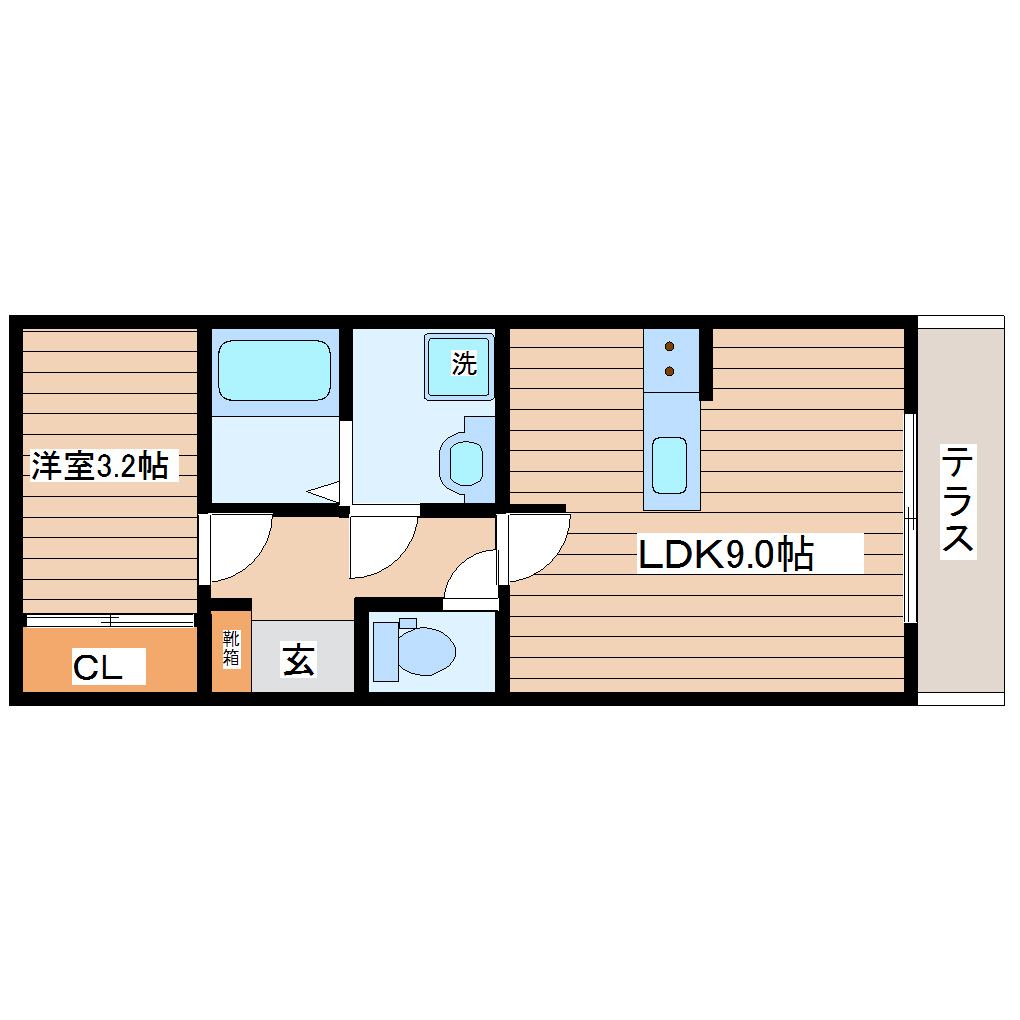 アスコット植松の間取り