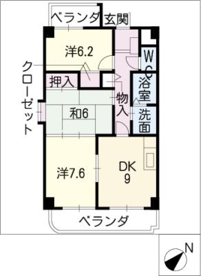 メゾンボー隅田の間取り