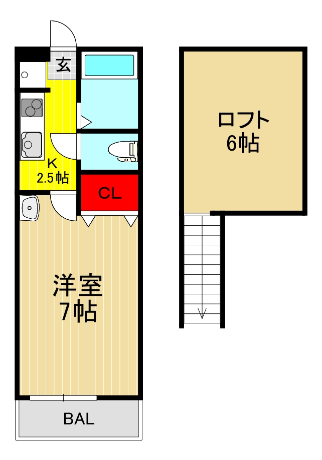 グリーンパレスの間取り