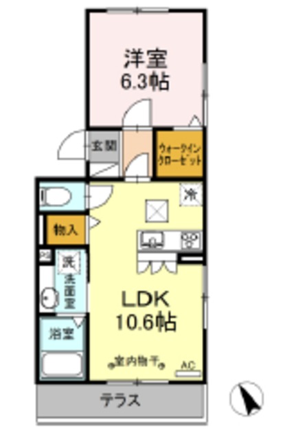 クレスト中野の間取り