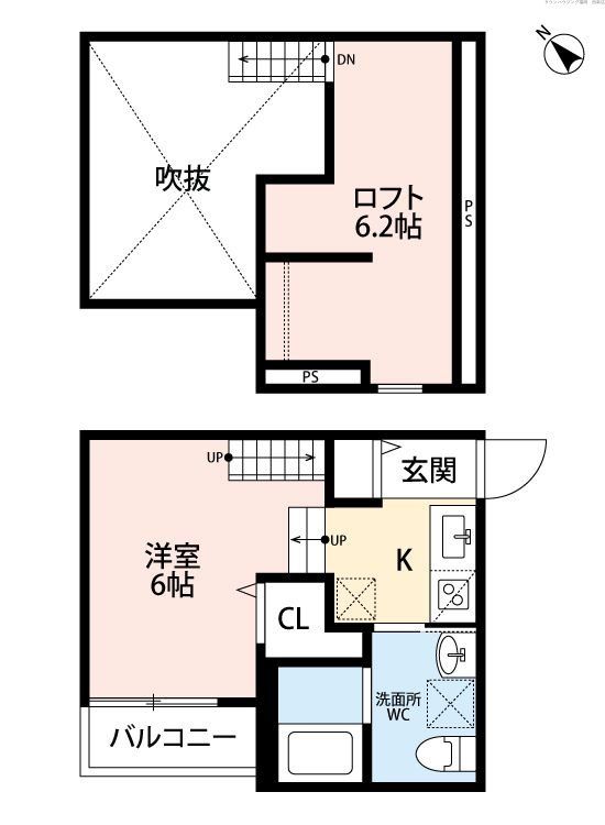 TOSCANINIの間取り