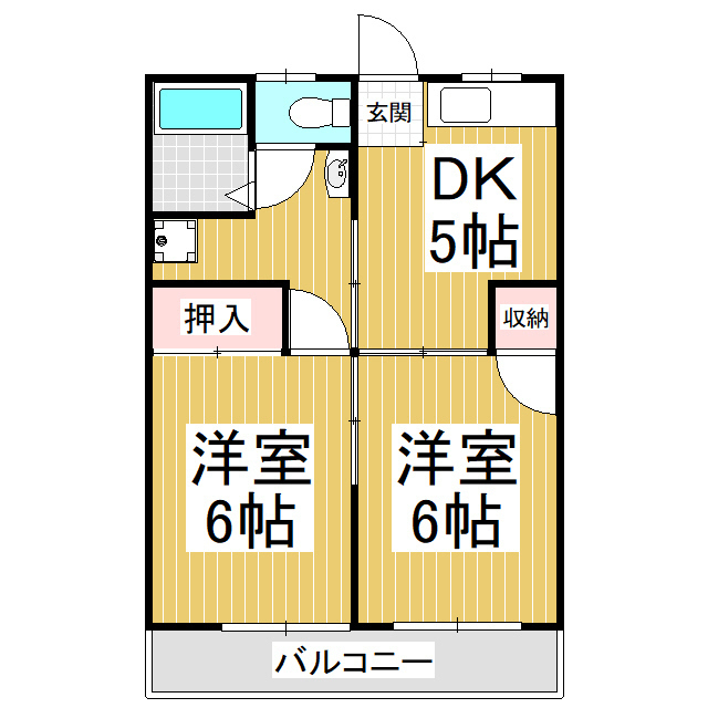 パインパレスの間取り