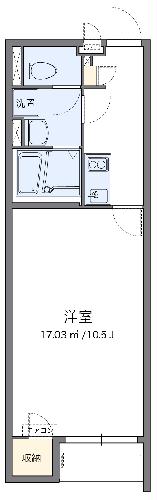 クレイノウィスタリア参番館の間取り