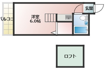 CASA元浜の間取り