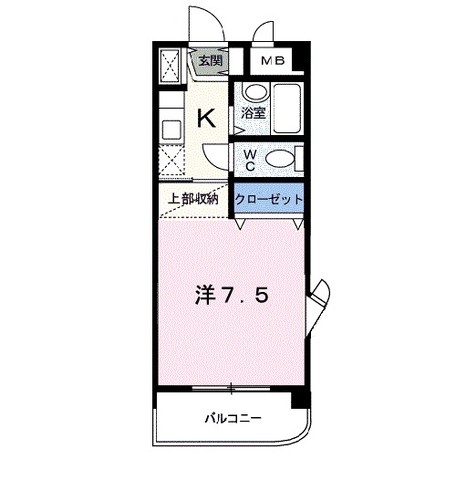 シェーンドルフ中津留の間取り